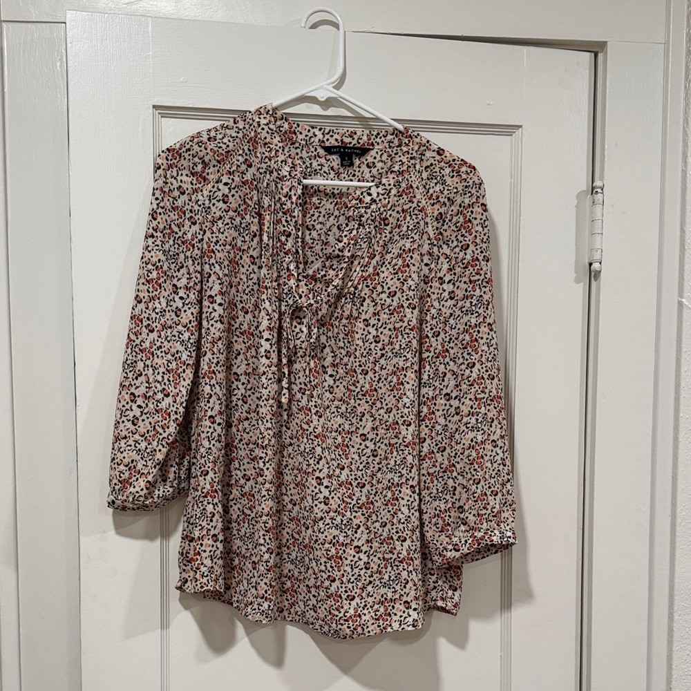 Zac & Rachel Multicolor Floral Blouse